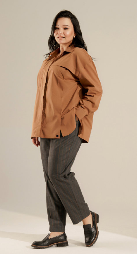 Костюм брючный с рубашкой