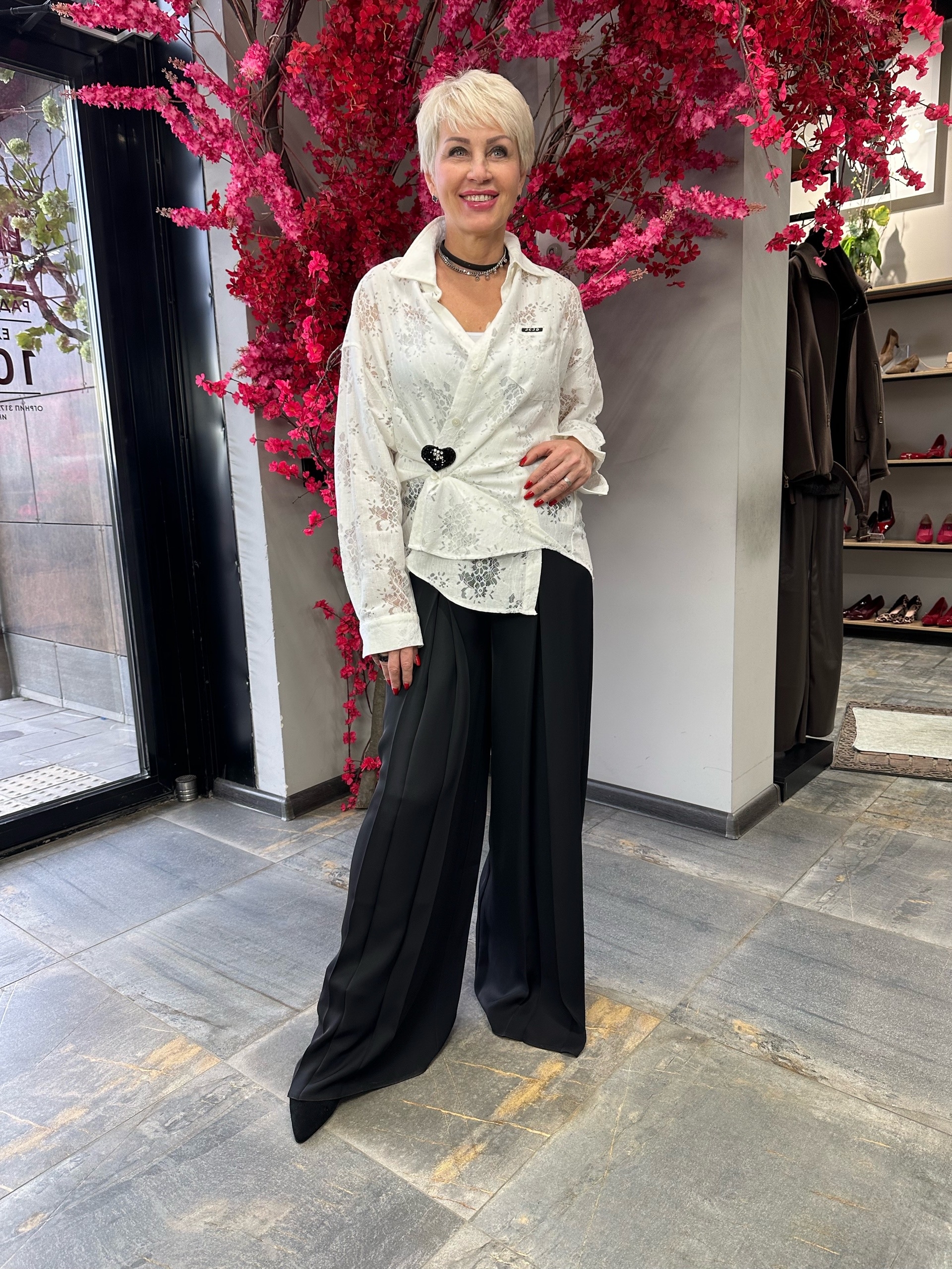 Брюки палацо