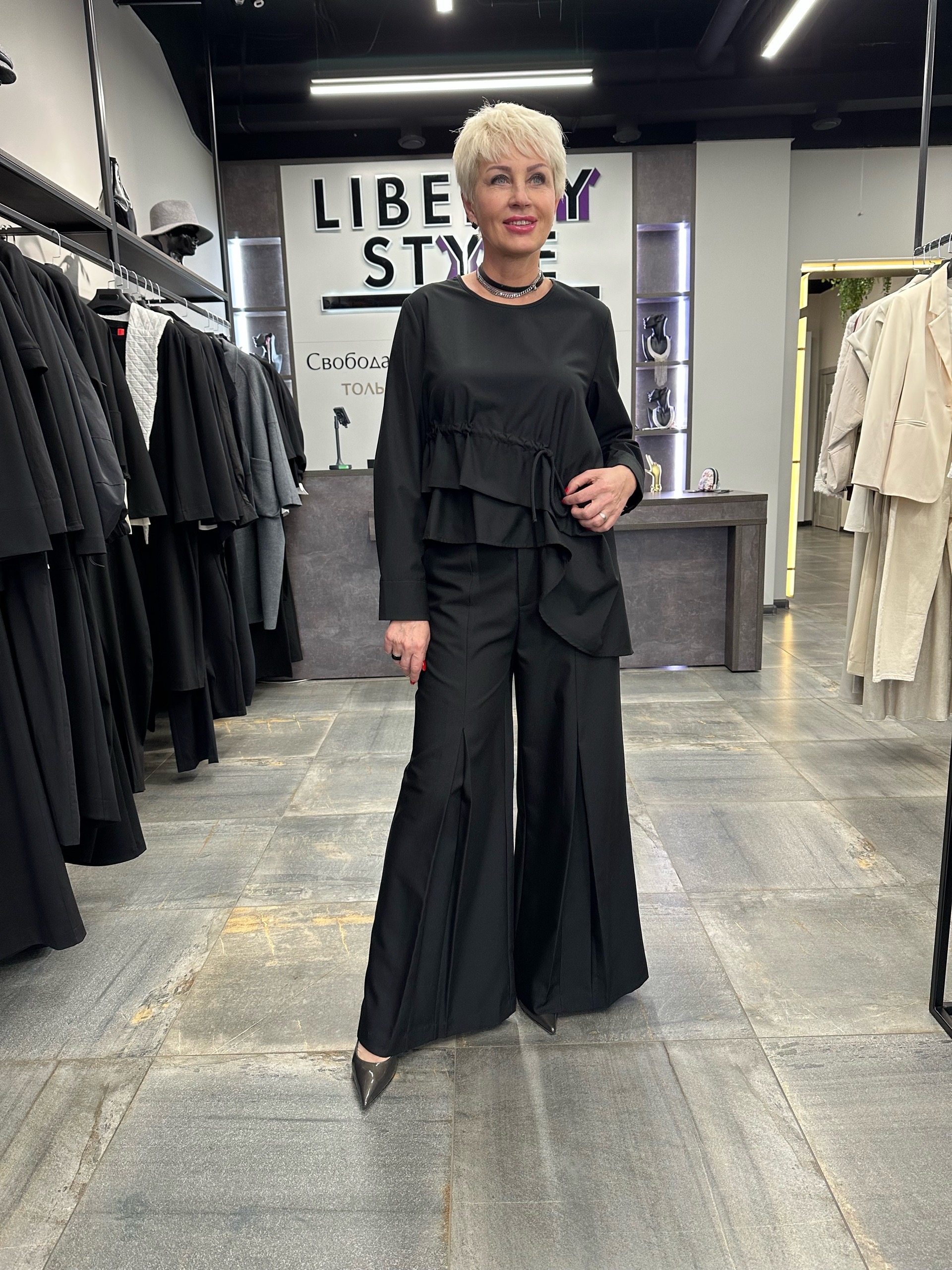 Блузка-баска