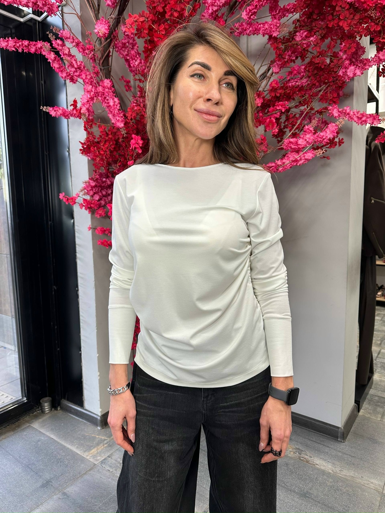 Джемпер на кулиске