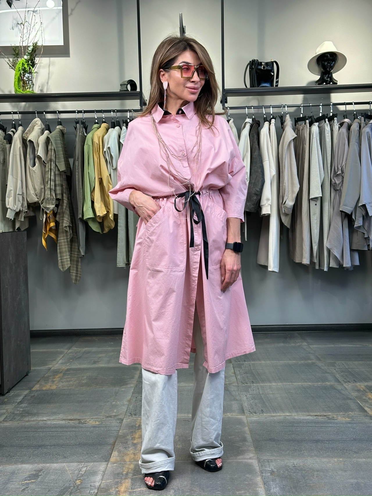 Платье-рубашка