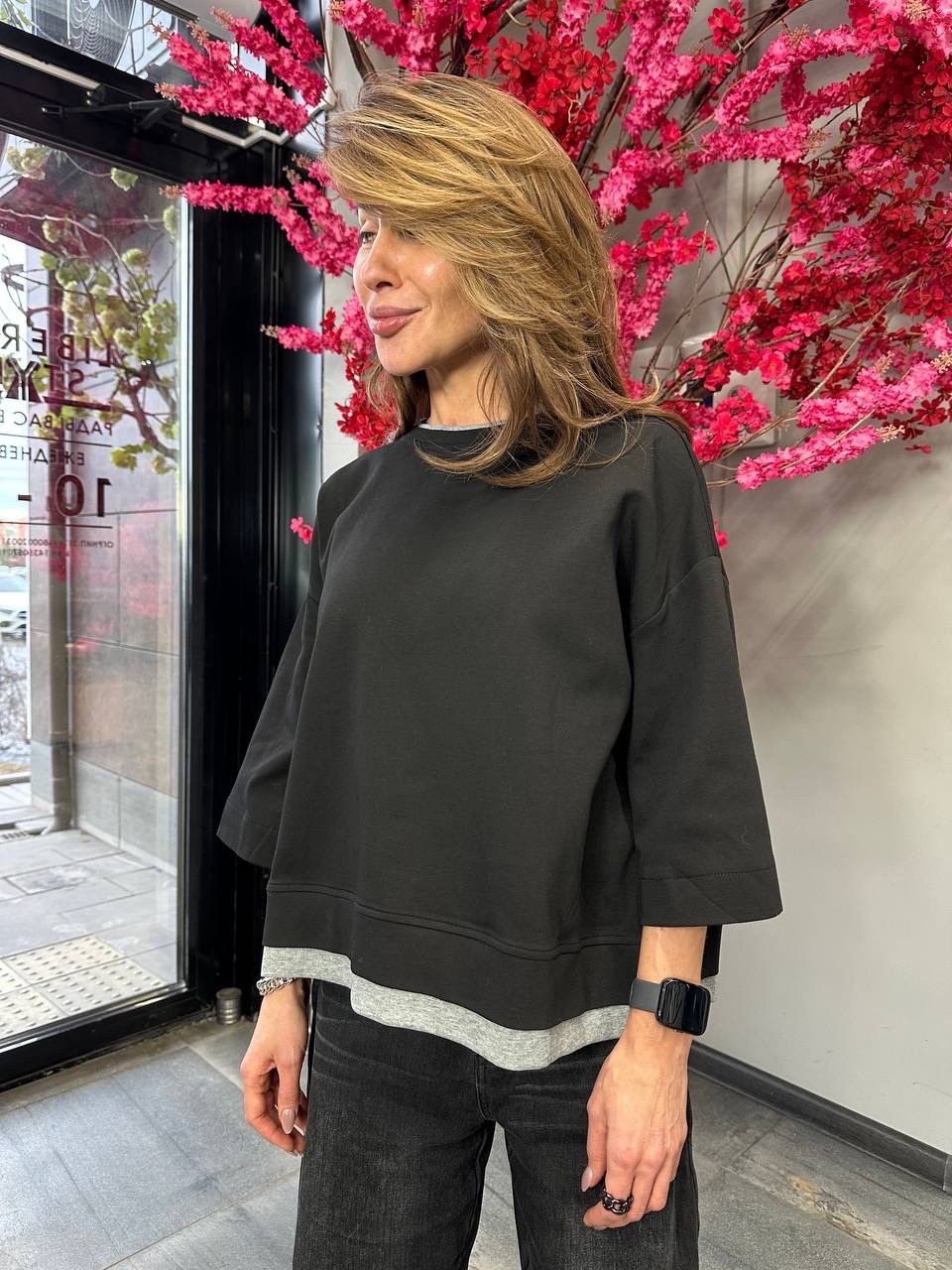 Футболка с длинным рукавом