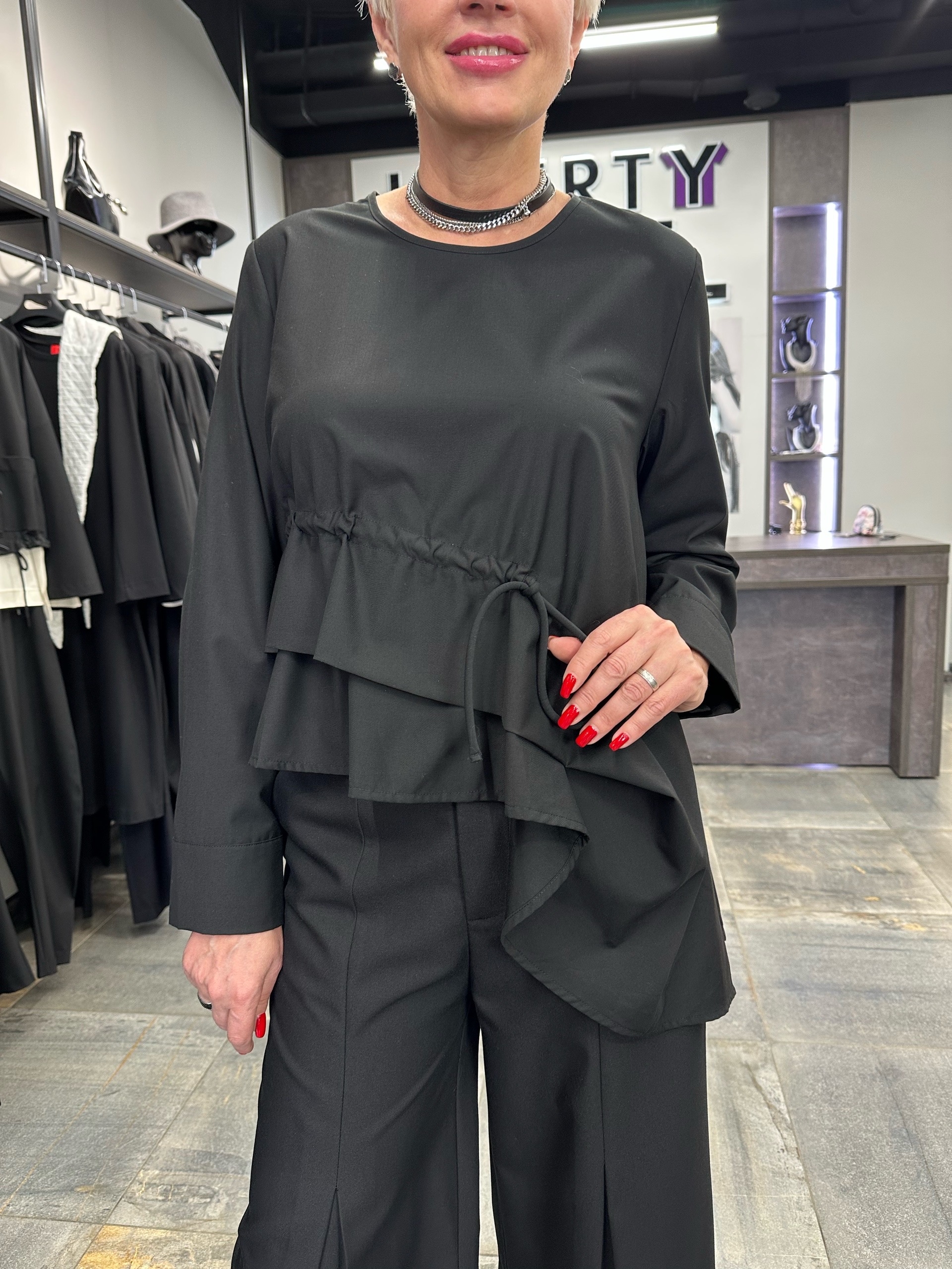 Блузка-баска