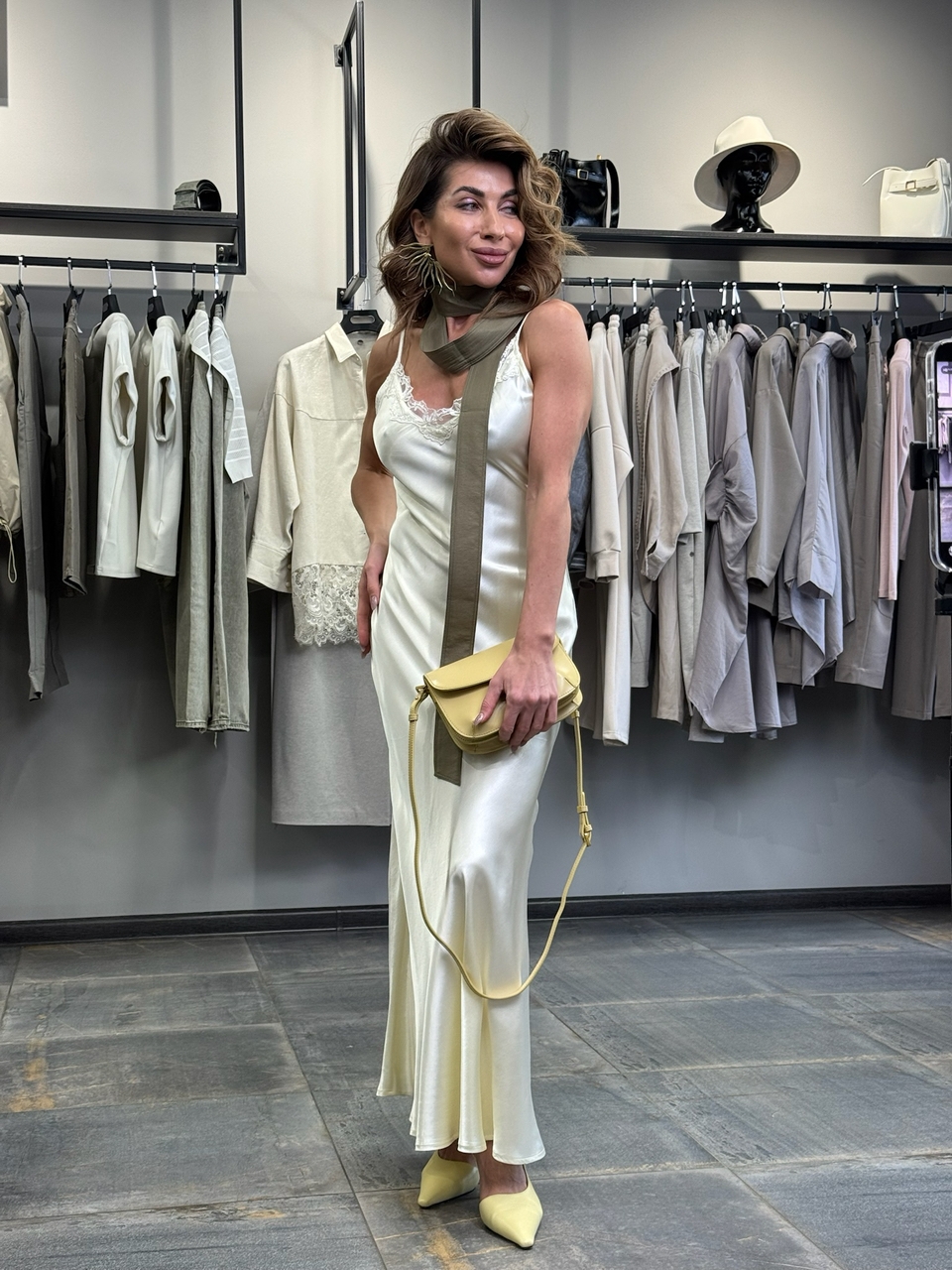 Платье-комбинация