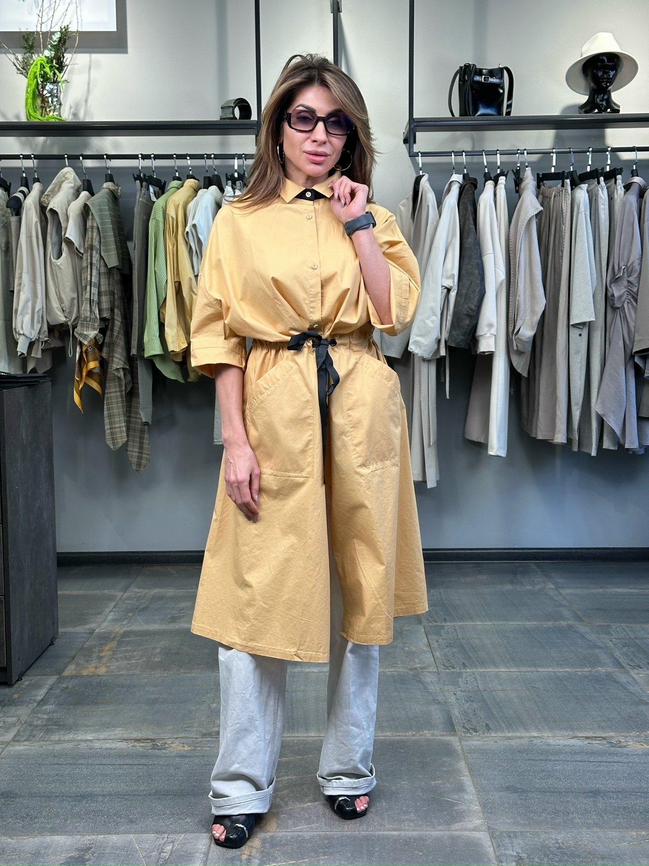 Платье-рубашка